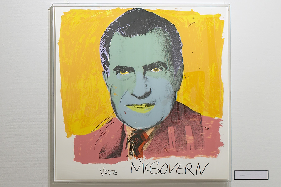 The "Vote McGovern" by Warhol