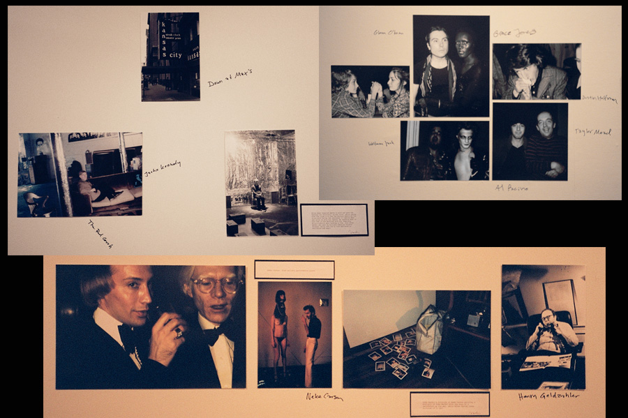 Collage with snapshots by Anton Perich and Billy Name